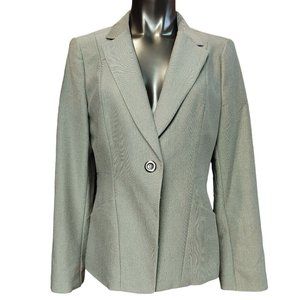 AK Anne Klein Stretch Women's Gray Tailored Suit Jacket 12